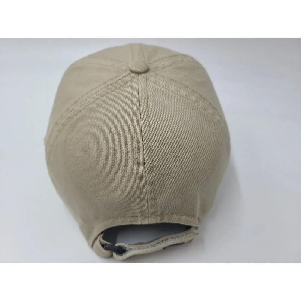 Youth‎ Tommy Hilfiger TH85 Adjustable Hat Cap Cotton Casual Logo Boy Girl Beige